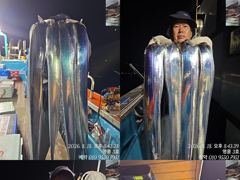 (14석통영명륜호)대갈치 쿨러전원만땅 초저녁부떠 줄행진 ~굿굿(오늘예약가능) 사진
