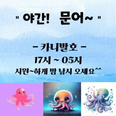 ▶▶ 8/22. (군산. 카니발호) 야간! 문어~많이 컸어요! 사진