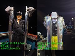 (14석통영명륜3호)대갈치 씨알 죽이네요 마릿수는 아쉬워요(계속예약가능) 사진