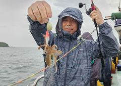 홍원항바다낚시 돌핀호 주꾸미 조황~9/1