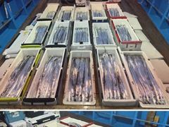 통영스카이호...""먼바다 대갈치 대~박""..대갈치 3지~4지급들로 15kg~최고 30kg이상...기상악화..기약없는 좋은날 사진