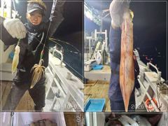 [통영] [VIP 광명호] 갈치, 한치 --병행출조~아주 먼바다 쿨러 가…
