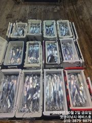 2일.준내만갈치~씨알급 쌍걸이 전원쿨러 가득 채우고~월요일부터 예약가능합니다