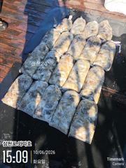 왕쭈꾸미 터질듯한 망태기 멋집니다
