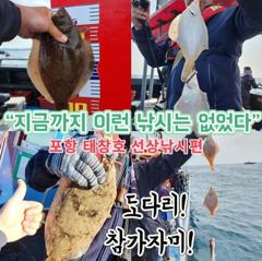 [포항] 금요일 돌문어 폭팔조황 월화수 오전8시 출조모집
