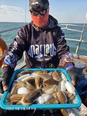 10월10일(토,6물) 왕쭈갑이 대박 망태기조황입니다 ^^