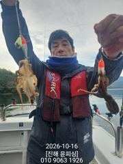 [진해] 윤피싱 쭈꾸미 갑오징어 마릿수 대~박!! 월요일 부터 예약가능~