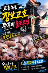 [고흥,녹동] 녹동돌문어 싸이즈 굿~
