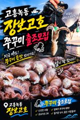 [고흥,녹동] 녹동돌문어 바람불어도 문어는 잘나옵니다~